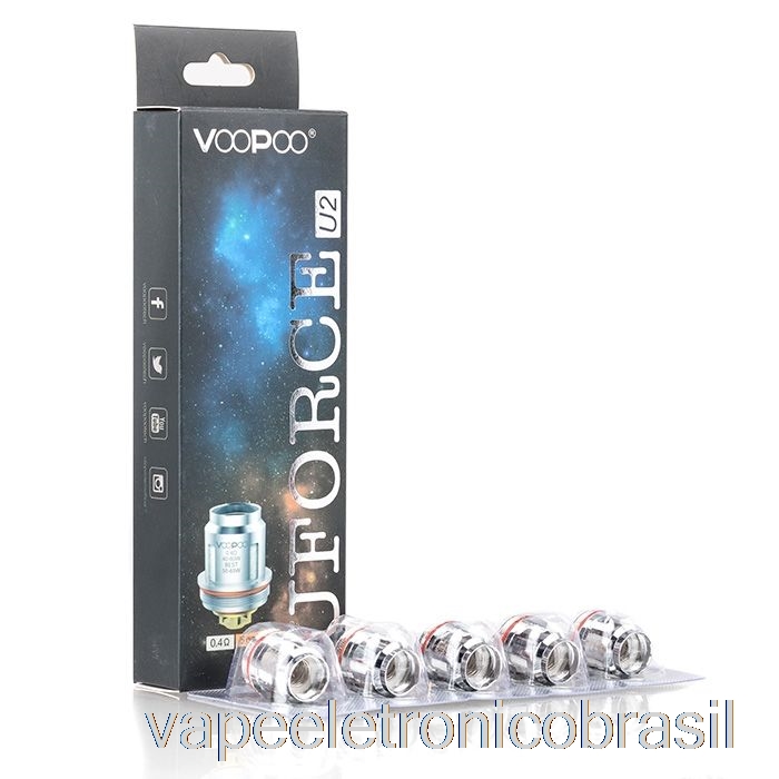 Vape Recarregável Voopoo Uforce Bobinas De Substituição 0,15ohm U6 Uforce Bobinas